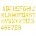 Custom Aftermarket Luxurious Gel Number Plate Font